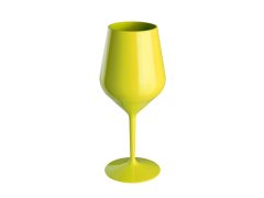 Žlutá nerozbitná sklenice na víno 470 ml model 20216700 - Giftela