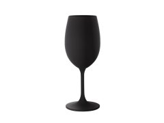 Černá sklenice na víno 350 ml model 20216718 - Giftela