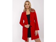 Dámský kabát TW CZ BI 25533.18 Červený - FPrice