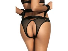 Dámské erotické kalhotky / Brazilky model 20143808 Černá - Axami