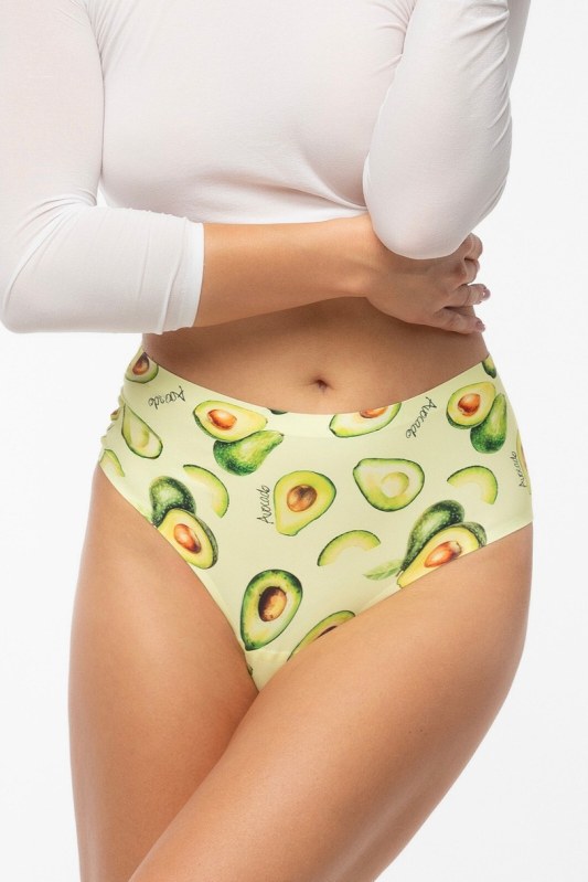 Kalhotky maxi žluté model 21080729 - Julimex Kalhotky maxi žluté model 21080729 - Julimex - Dámské kalhoty