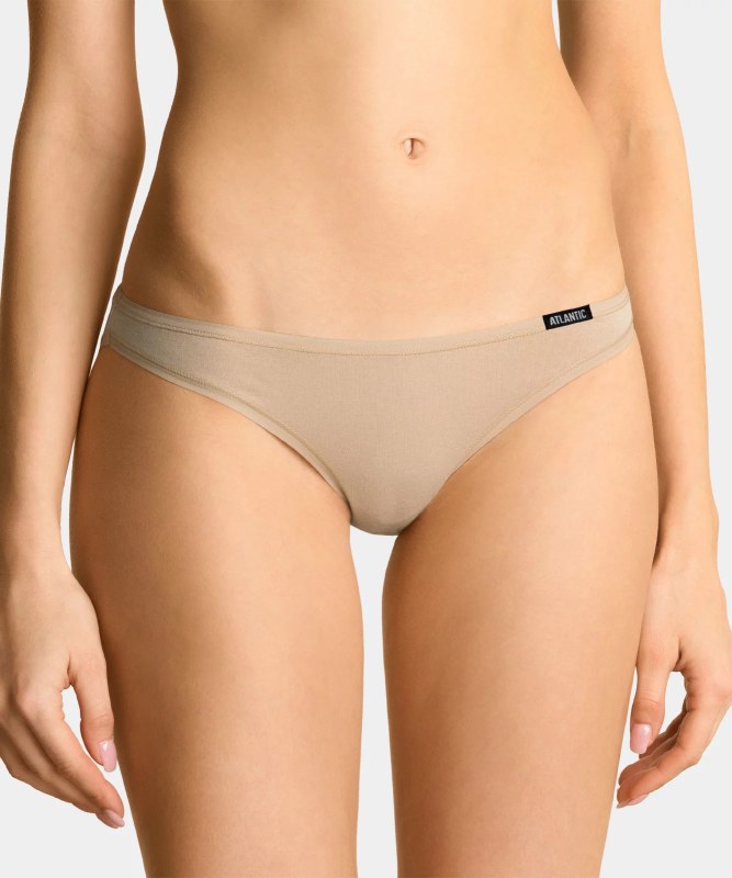 Dámské kalhotky Mini 3Pack model 21092481 Béžová - Atlantic Dámské kalhotky Mini 3Pack model 21092481 Béžová - Atlantic - Dámské kalhoty