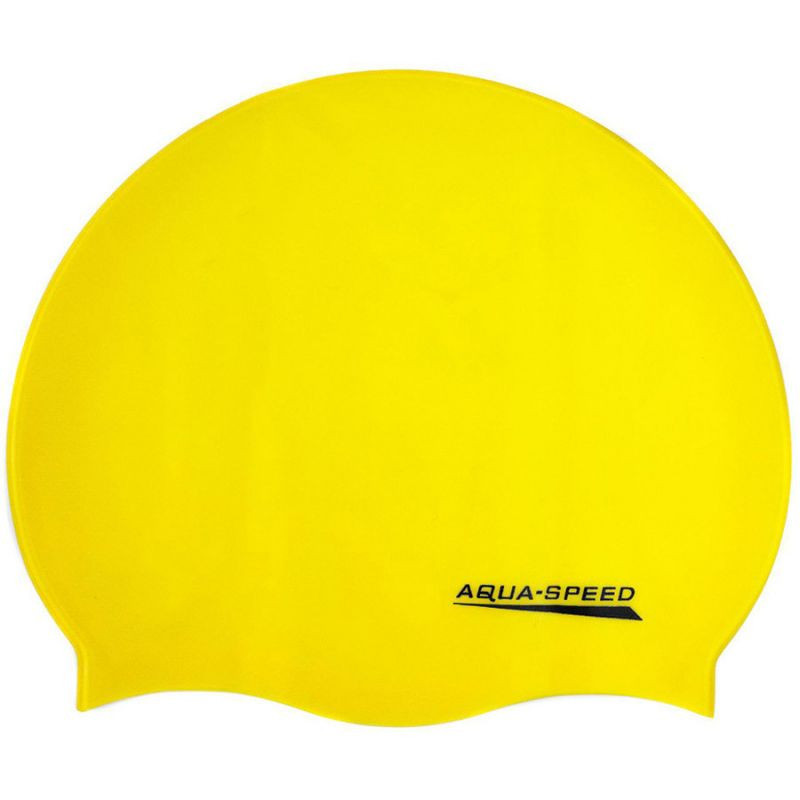 Plavecká čepice Mono 111-18 žlutá - Aqua-Speed - Dámské plavky