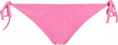 Dámské plavkové kalhotky STRING SIDE TIE BIKINI KW0KW02398 TOZ růžové - Calvin Klein - Dámské plavky