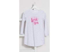 Dětská noční košile s dlouhým rukávem Love model 17844017 - Vienetta Secret
