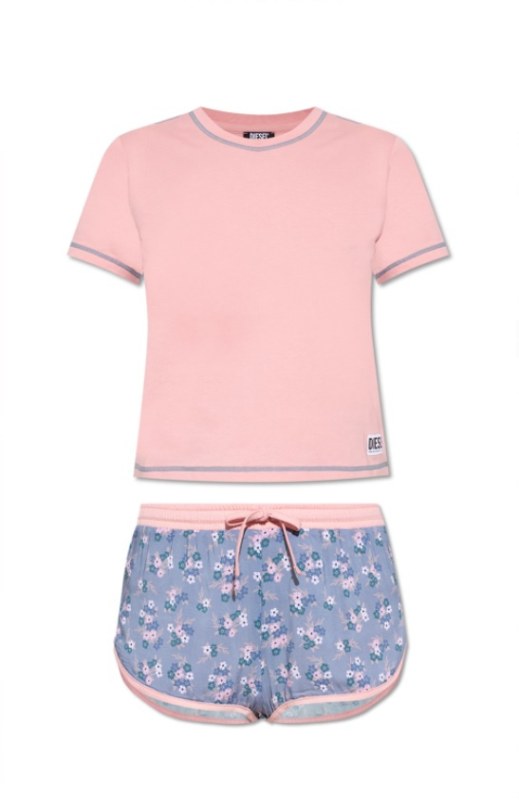 Dámské pyžamo model 17276082 růžová - Diesel - Dámské pyžama