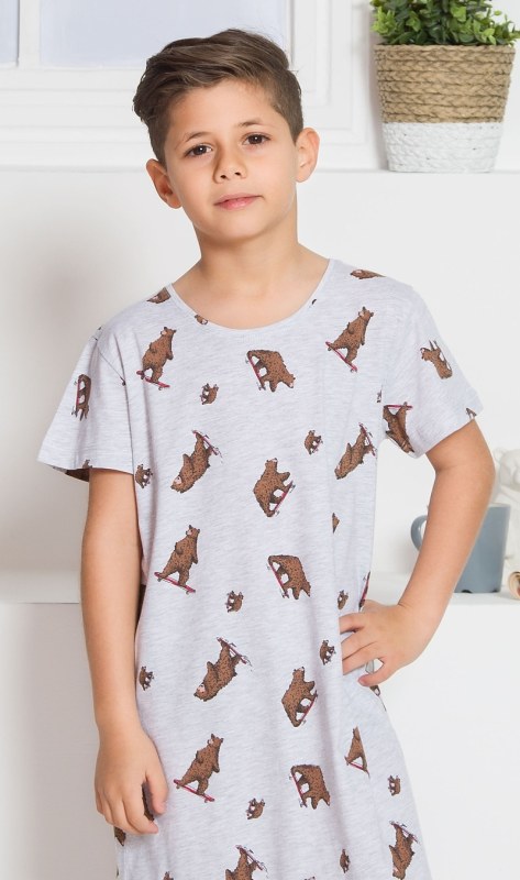 Dětská noční košile s krátkým rukávem model 8989684 - Vienetta Secret - Dámské pyžama