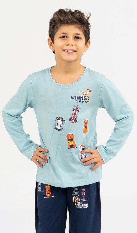 Dětské pyžamo dlouhé model 14985007 - Vienetta Kids - Dámské pyžama