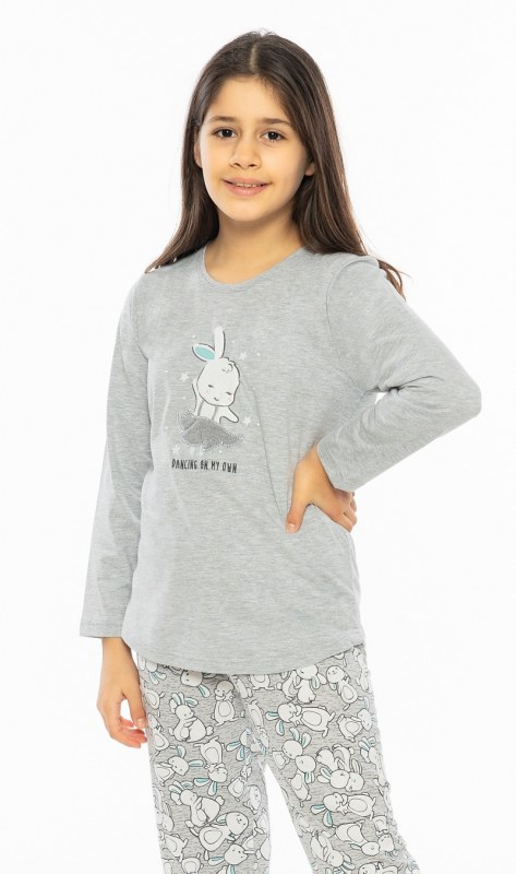 Dětské pyžamo dlouhé model 15138720 - Vienetta Kids - Dámské pyžama