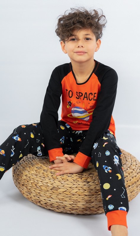 Dětské pyžamo dlouhé model 15424635 - Vienetta Kids - Dámské pyžama
