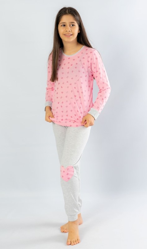 Dětské pyžamo dlouhé model 15749314 - Vienetta Kids - Dámské pyžama