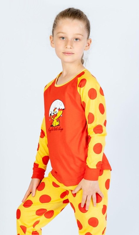 Dětské pyžamo dlouhé model 16198859 - Vienetta Kids - Dámské pyžama