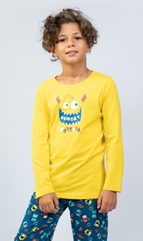 Dětské pyžamo dlouhé model 16282053 - Vienetta Kids - Dámské pyžama