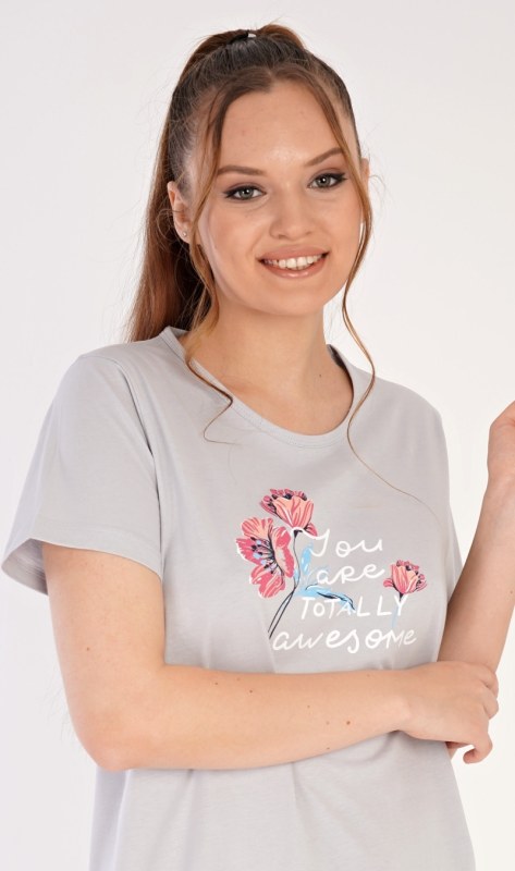 Dámská noční košile s krátkým rukávem Cassie - pyžama