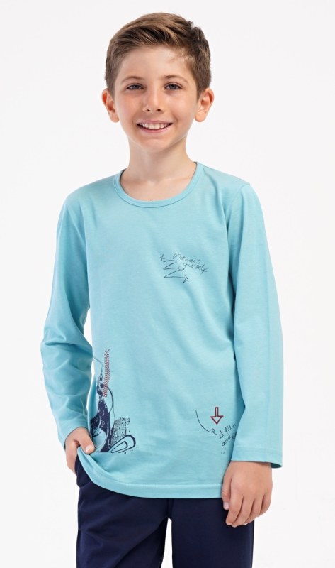 Dětské pyžamo dlouhé model 20610344 - Vienetta Kids - Dámské pyžama