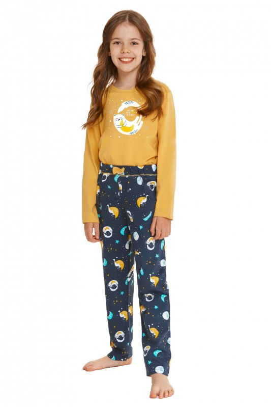 Dívčí pyžamo model 15888157 Sarah yellow - Taro - Dámské pyžama