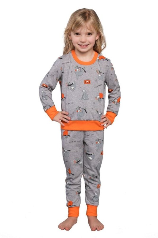 Dětské pyžamo model 16166684 šedé - Italian Fashion - Dámské pyžama