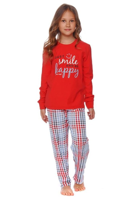 Dívčí pyžamo Flow červené model 17734364 - DN Nightwear - Dámské pyžama