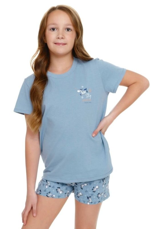 Dětské pyžamo světle modré model 18366083 - DN Nightwear