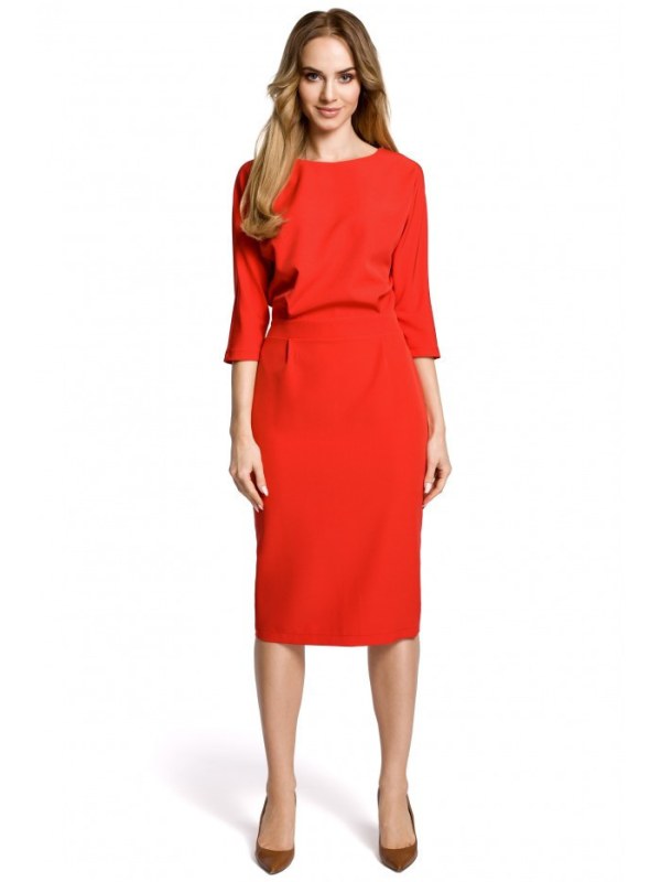 šaty červené model 19143790 - Moe - Dámské saka