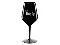 černá nerozbitná sklenice na víno 470 ml model 20257763 - Giftela