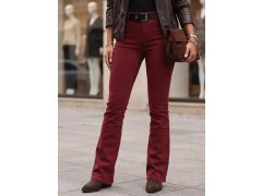 Dámské džíny model 22602791 vínové - FashionStreet