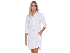 dámská košilka bílá model 19761405 - DN Nightwear
