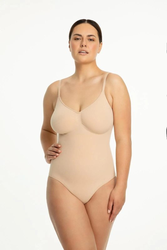 Dámské model 22574161 body Seamless 421 Béžová - Julimex - Dámské spodní prádlo kalhotky
