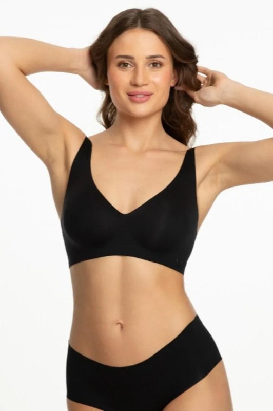 Dámská podprsenka model 22594417 BRA BASIC černá podprsenka - Julimex
