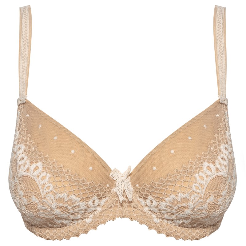 Dámská nevyztužená podprsenka Basic Bra model 20882578 - Selmark Dámská nevyztužená podprsenka Basic Bra model 20882578 - Selmark - spodní prádlo kalhotky