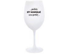 bílá sklenice na víno 350 ml model 20223893 - Giftela