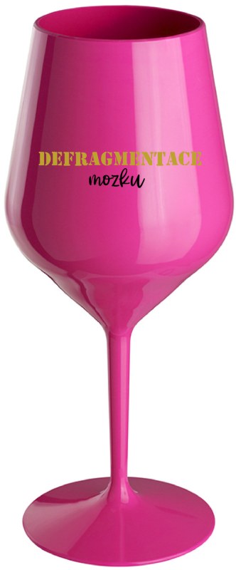 růžová nerozbitná sklenice na víno 470 ml model 20806835 - Giftela - Dámské spodní prádlo podvazkové pásy