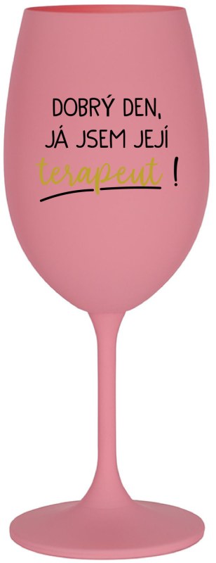 DEN, JSEM růžová sklenice na víno 350 ml model 21038447 - Giftela DEN, JSEM růžová sklenice na víno 350 ml model 21038447 - Giftela - spodní prádlo podvazkové pásy