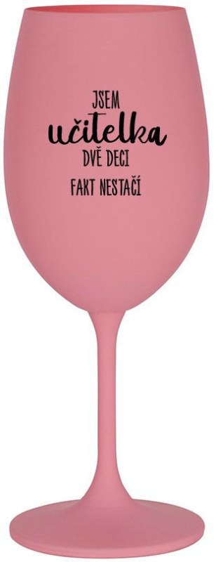 JSEM růžová sklenice na víno 350 ml model 21085979 - Giftela JSEM růžová sklenice na víno 350 ml model 21085979 - Giftela - spodní prádlo podvazkové pásy