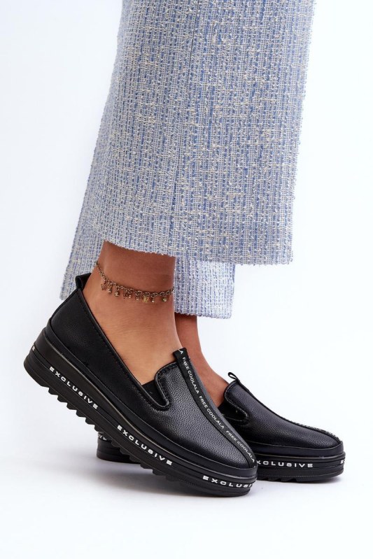 Polobotky LR260 černo-bílé - Step in style - Dámské spodní prádlo podvazkové pásy
