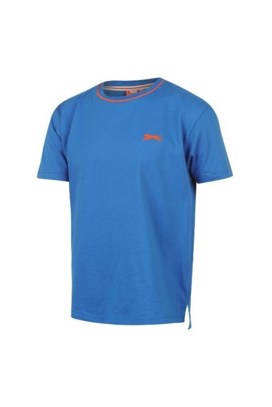 T Shirt Junior Blue Modrá model 15042330 - Slazenger - Dámské spodní prádlo podvazkové pásy