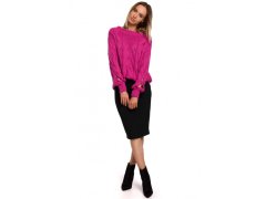 Dámský svetr model 21092457 fuchsiový - Moe