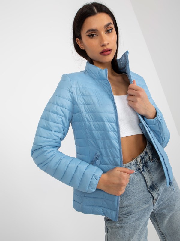 Dámská bunda NM KR H model 21109483 Světle modrá - FPrice - svetry