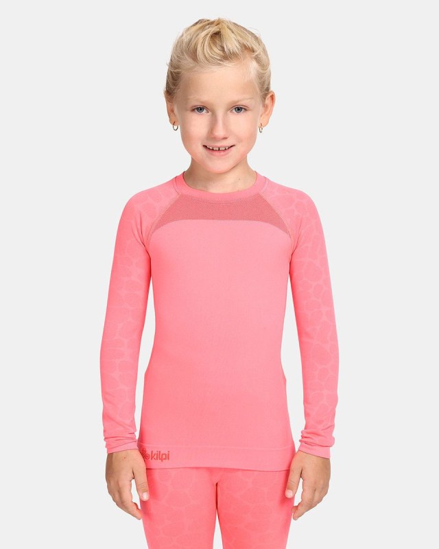 Dívčí tričko model 19506760 korálová - Kilpi - Dámské trika