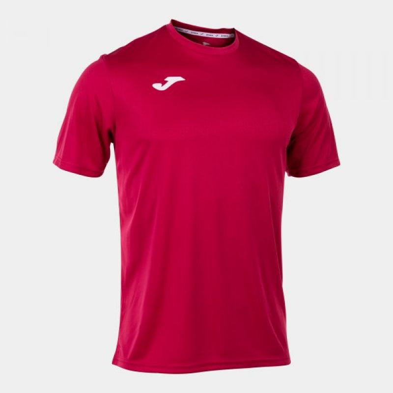 Unisex Fotbalové tričko Combi 100052.560 Tmavě malinová - Joma - Dámské trika