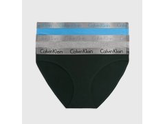 Dámské kalhotky 3pack QD3561E BOZ Mix barev - Calvin Klein