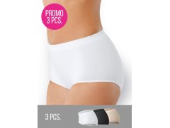 Dámské kalhotky s vyšším pasem bezešvé 3PACK mix model 21105520 - Intimidea