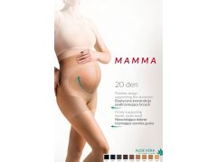 Těhotenské punčocháče 108 model 6087051 20 den nero - Gabriella