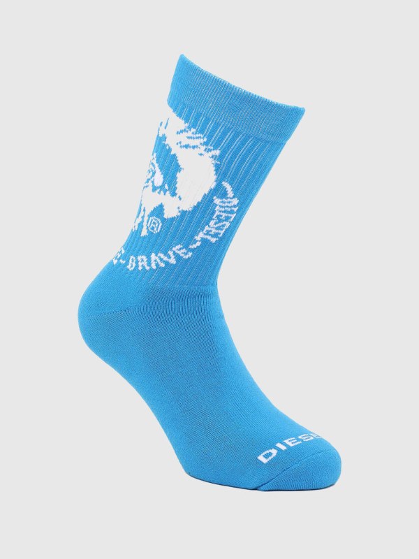 Ponožky model 9111566 modrá - Diesel - Doplňky čepice, rukavice a šály