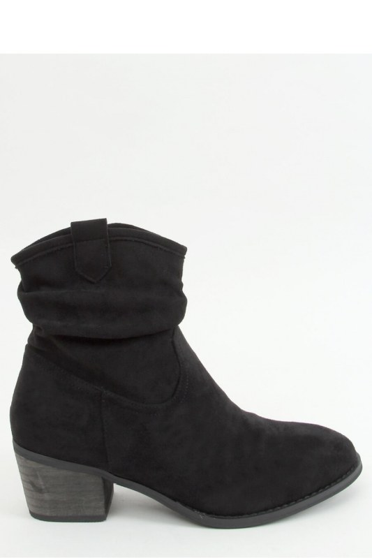 Dámské kotníkové boty na podpatku model 16719061 - Inello - Doplňky čepice, rukavice a šály