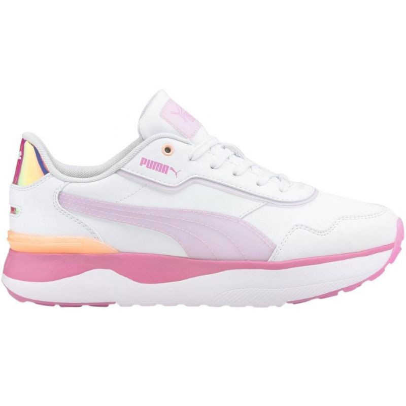 Dámské běžecké boty R78 Voyage Candy W 383837 01 bílé s růžovou - Puma - Doplňky čepice, rukavice a šály