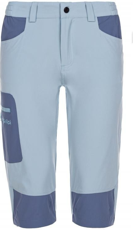 Dámské outdoor krátké kalhoty model 18593259 Světle modrá s šedou - Kilpi - Doplňky čepice, rukavice a šály