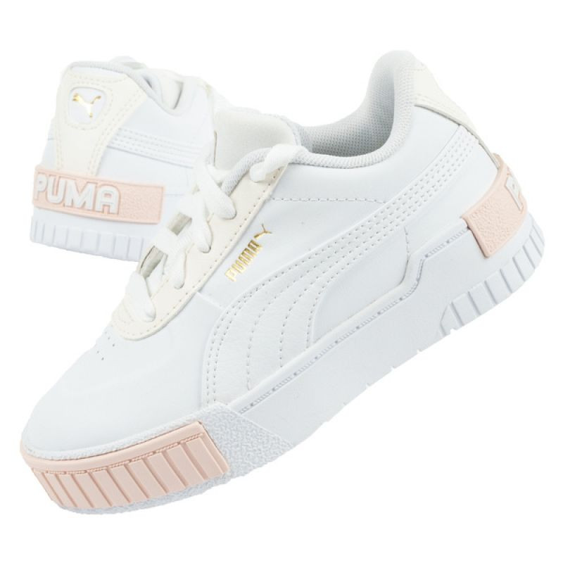 Dětské sportovní boty Cali Jr 374187 03 Bílá s béžovou - Puma - Doplňky čepice, rukavice a šály