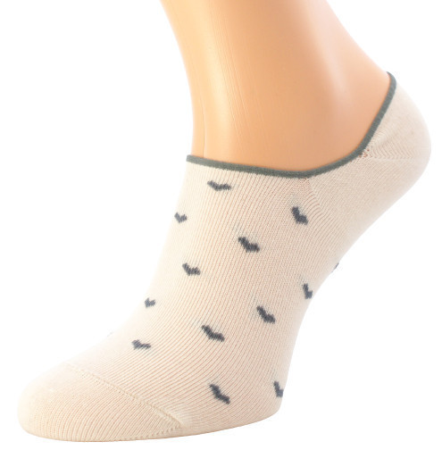 Dámské ponožky Lady D-528 Béžová vzor - Bratex - Doplňky čepice, rukavice a šály
