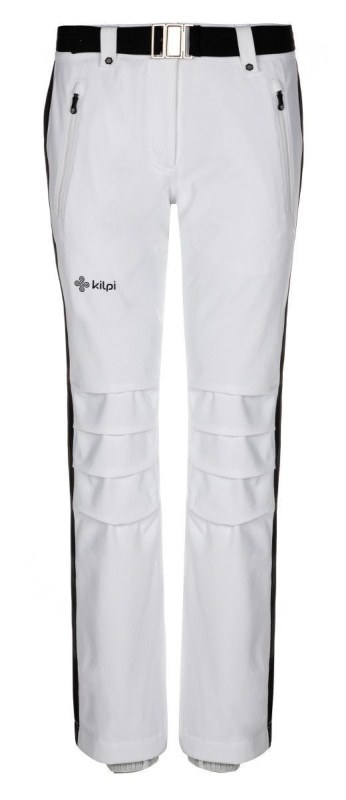 Dámské lyžařské kalhoty model 19339330 Bílá s černou - Kilpi - Doplňky čepice, rukavice a šály